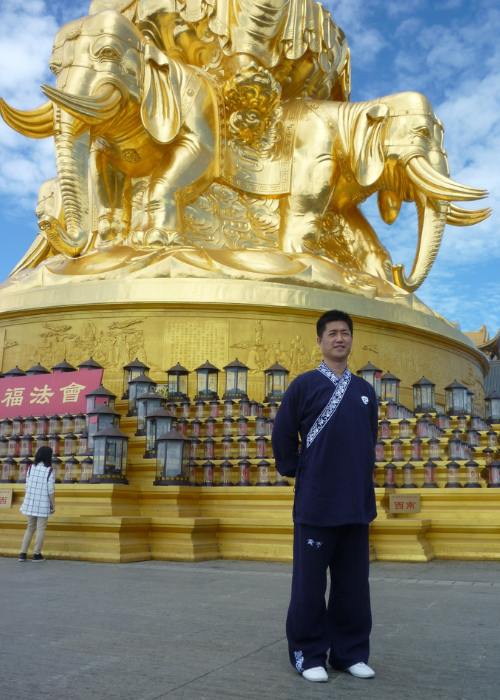 Maître Zhang Mingliang au Mont Emei